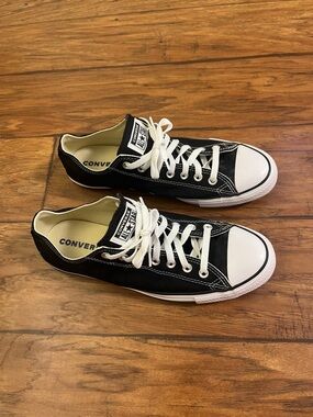 Converse Black and White Low Top Sneakers